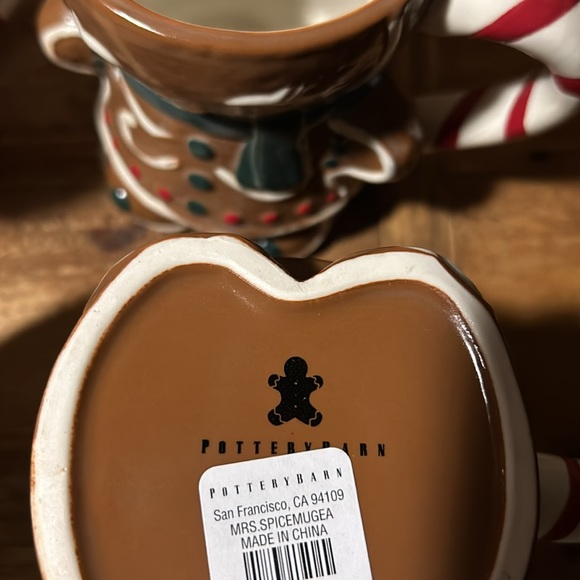 Pottery Barn Mrs. Spice mug set of 4 BNWT SO CUTE! - Picture 4 of 6